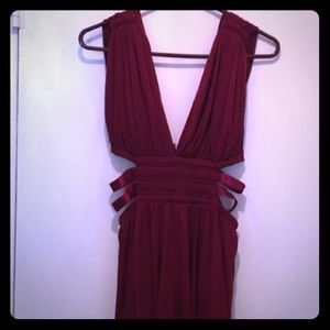 Express S Crimson dress